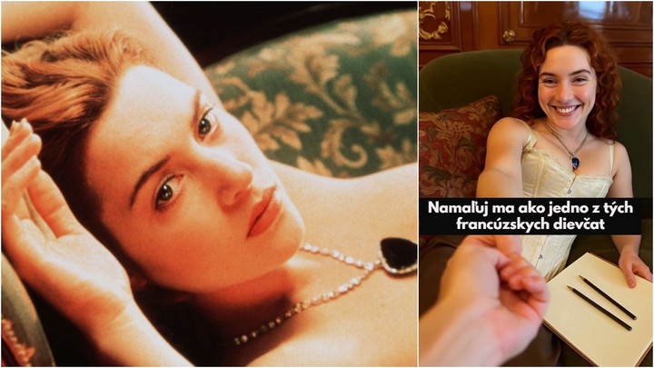 Titanic - Rose influencerka